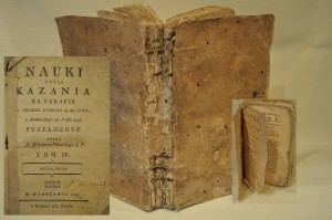 (1799) NAUKI CZYLI KAZANIA NA PARAFIE... TOM IV / X. WACŁAW PIASECKI 