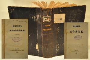 (1850 - 1851) PISMA POMNIEJSZE TOM III (ROZPRAWY NAUKOWE) TOM VI (PISMA RÓŻNE) / KAROL LIBELT 