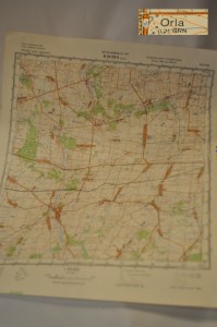 (1983) MAPA 1:50 000 - ORLA KOJŁY KOTŁY MIKLASZE CZYŻE SZCZYTY PARCEWO... 