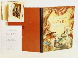 (1952) IGNACY KRASICKI - SATYRY / ILUSTRACJE JAN MARCIN SZANCER