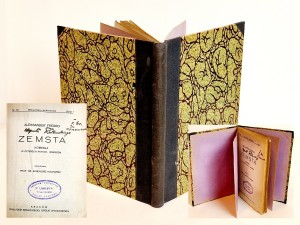 (ok 1920) B.N. / ALEKSANDER FREDRO - ZEMSTA / OPR. EUGENIUSZ KUCHARSKI 
