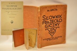 (1928) M. ARCTA SŁOWNIK FRAZEOLOGICZNY PORADNIK DLA PISZĄCYCH 