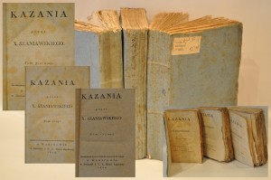 (1819) WARSZAWA / KAZANIA X. SZANIAWSKIEGO (KPL t. 1-3) - NIEROZCIĘTE