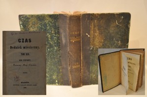(1859) CZAS - CZASOPISMO SPOŁ. KULT. DODATEK MIESIĘCZNY TOM XIV ROK IV 