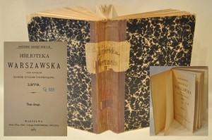 (1878) BIBLIOTEKA WARSZAWSKA (t. 150) PISMO POŚWIĘCONE NAUKOM... t. II 