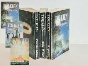 (1990) J. R. R. TOLKIEN - "WŁADCA PIERŚCIENI" - WYPRAWA, DWIE WIEŻE, POWRÓT KRÓLA (t. I-III)