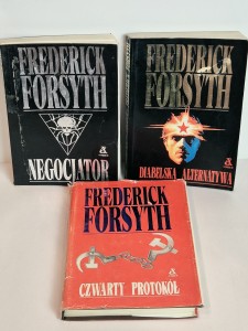 FREDERICK FORSYTH - NEGOCJATOR, DIABELSKA ALTERNATYWA, CZWARTY PROTOKÓŁ