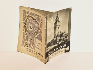 (1935) KRAKÓW - KLEJNOT MIAST POLSKICH MINI-PRZEWODNIK PLAN ŚRÓDMIEŚCIA 
