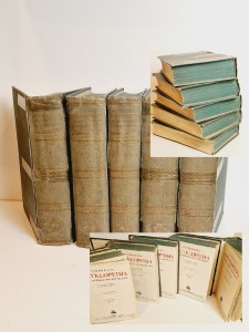(1927) TOM 1-5 / ILUSTROWANA ENCYKLOPEDIA TRZASKI EVERTA I MICHALSKIEGO